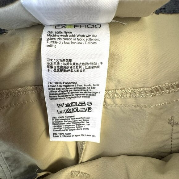 Exofficio Mens 38x30 Sol Cool Nomand Pant Khaki Tan Outdoor Hiking Gorpcore NWT - Picture 7 of 7